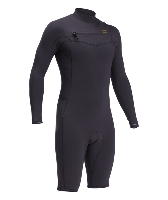 Billabong 202 Revolution L/S Springsuit-Black Clay