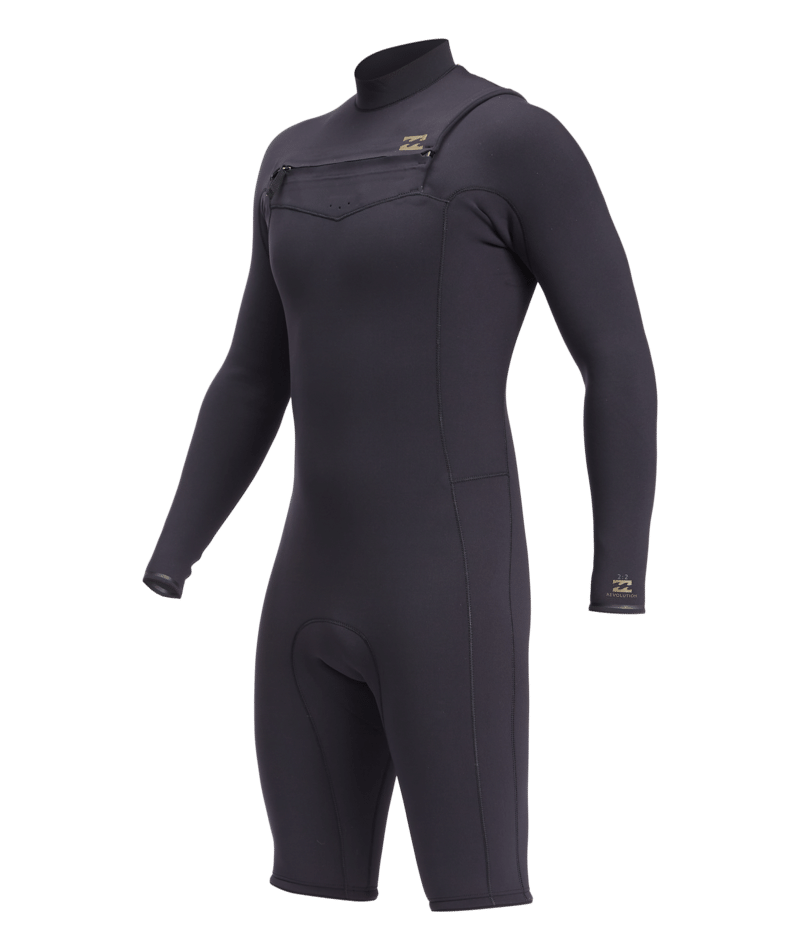 Billabong 202 Revolution L/S Springsuit-Black Clay