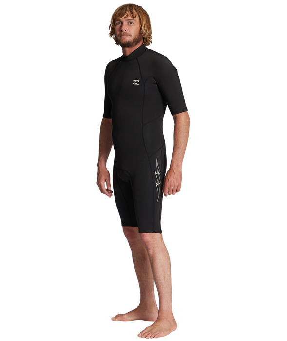 Billabong 202 Absolute BZ S/S Springsuit-Black