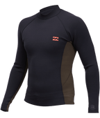 Billabong 202 Revo Interchange Top-Black Coffee