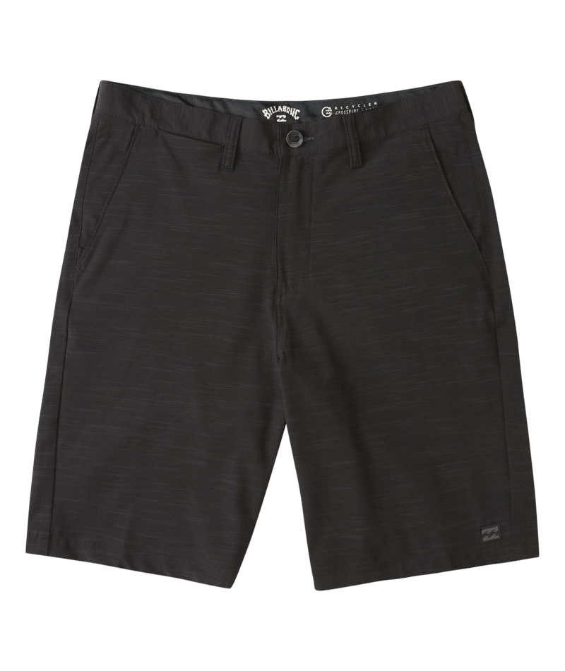 Billabong Crossfire Slub Shorts-Black