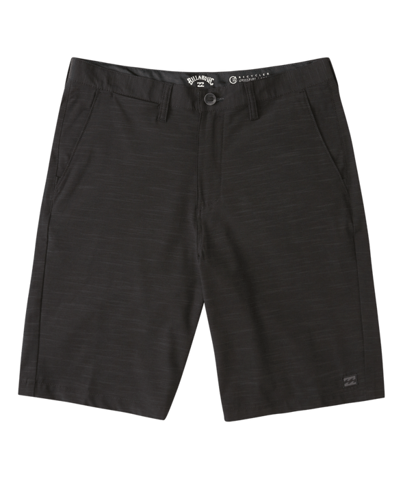 Billabong Crossfire Slub Shorts-Black