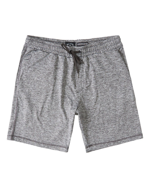 Billabong Surftrek Fleece Shorts Grey Heather REAL Watersports