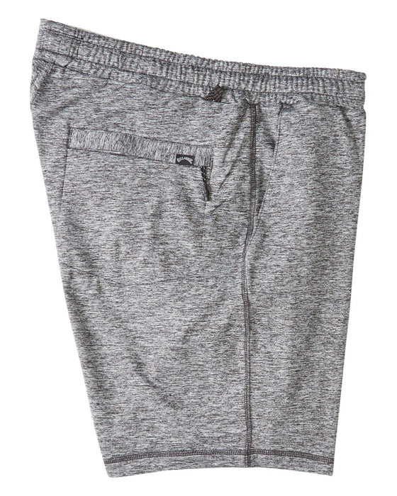 Billabong Surftrek Fleece Shorts-Grey Heather