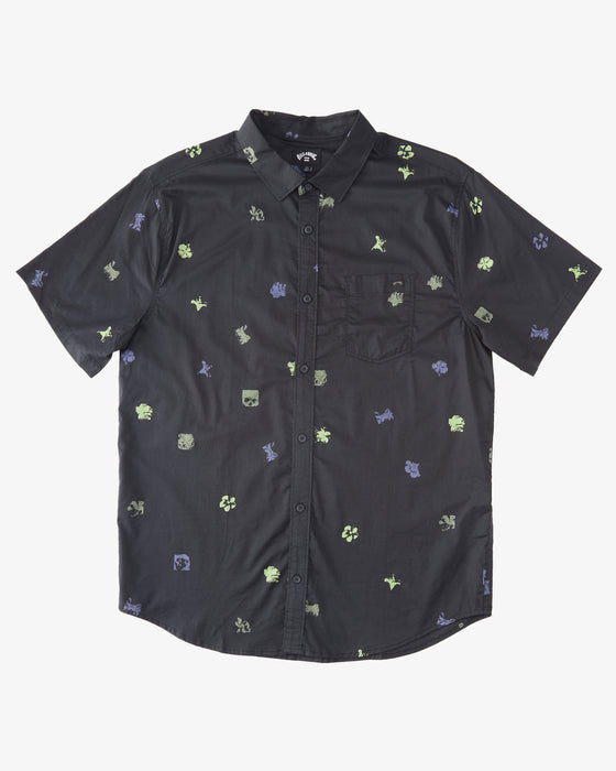 Billabong Sundays Mini S/S Shirt-Black