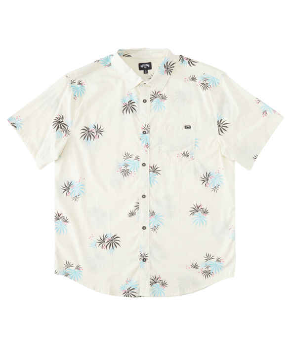 Billabong Sundays Mini S/S Shirt-Stone