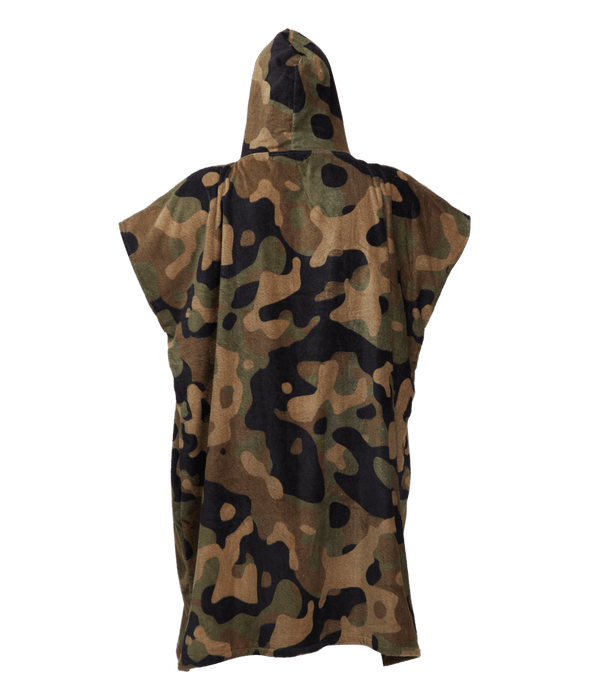 Billabong Hooded Towel Poncho-Camo