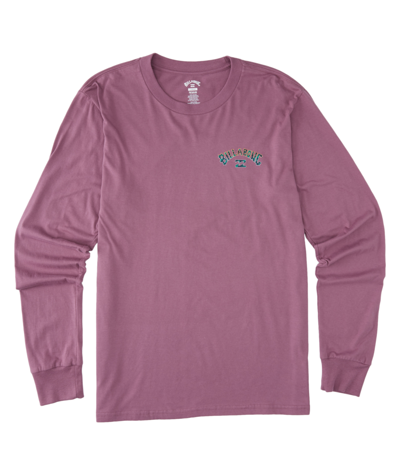 Billabong Arch Fill L/S Tee-Bright Purple
