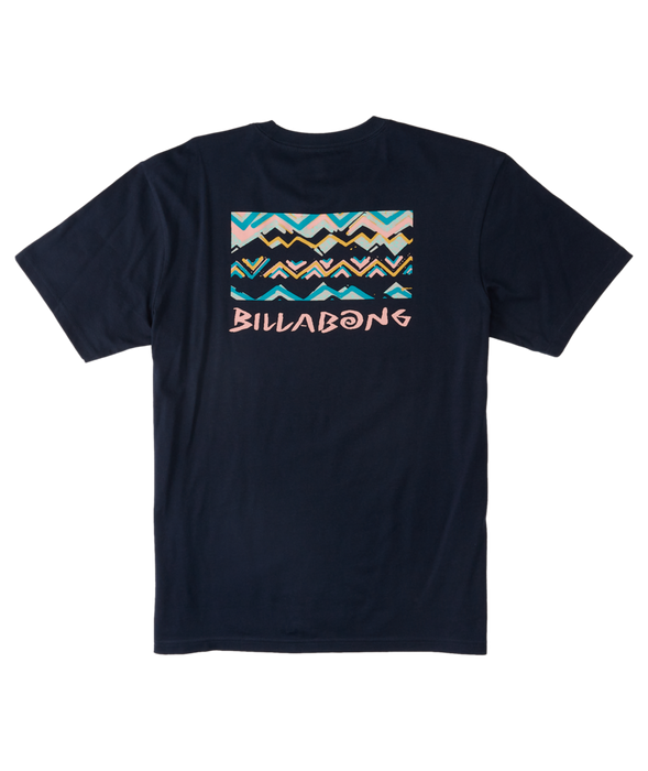 Billabong Segment Tee-Navy