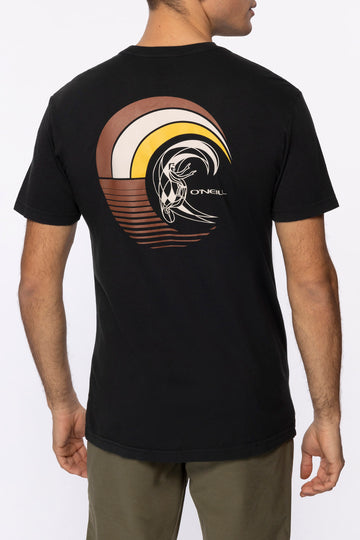 O'Neill Adapt Tee-Dark Charcoal