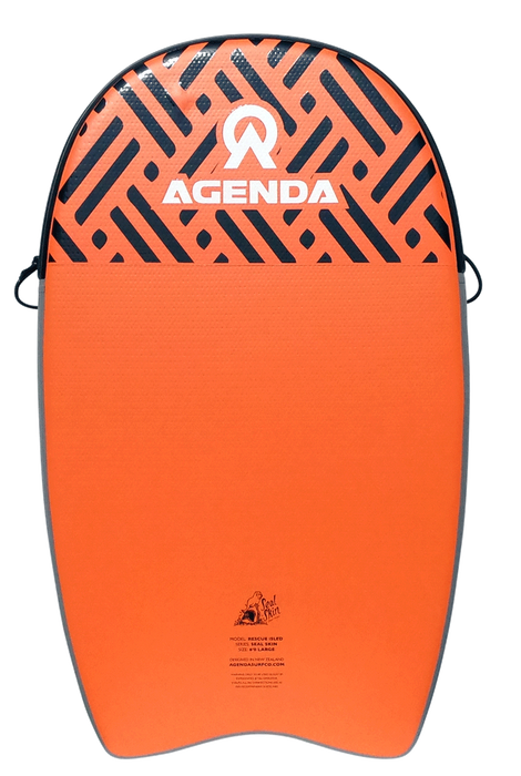 Agenda Jet Ski Rescue Sled-Grey & Orange