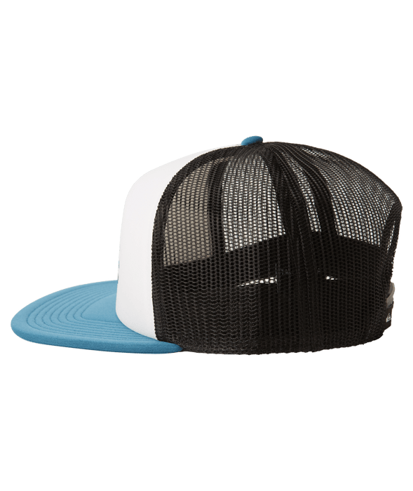 Quiksilver Foamslayer Youth Hat-White/Blue