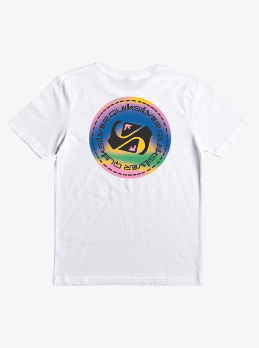 Quiksilver Boys Color Flow Tee-White