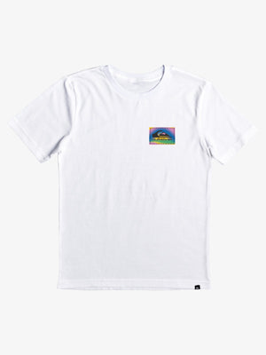 Quiksilver Boys Color Flow Tee-White