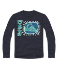 Quiksilver QS Circled Boy L/S Tee-Navy Blazer