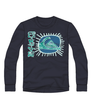 Quiksilver QS Circled Boy L/S Tee-Navy Blazer