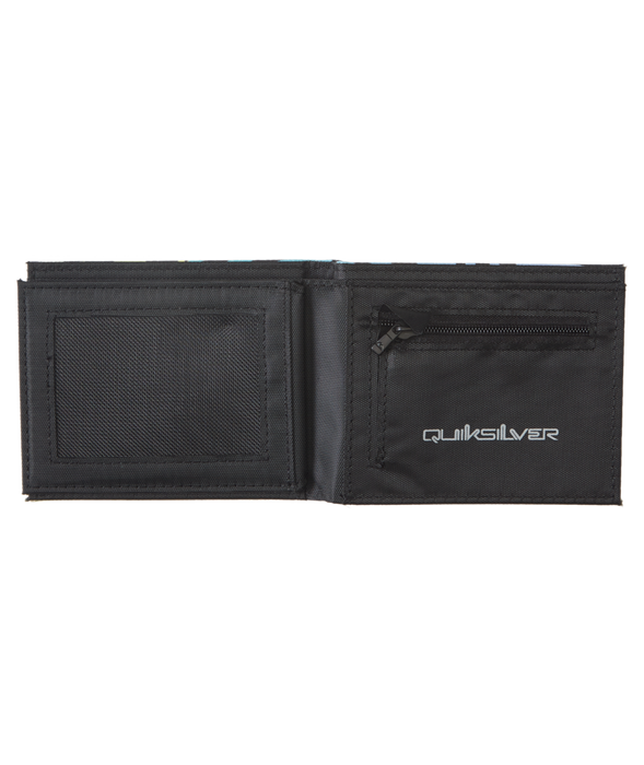 Quiksilver Freshness Wallet-Black/Pool Green