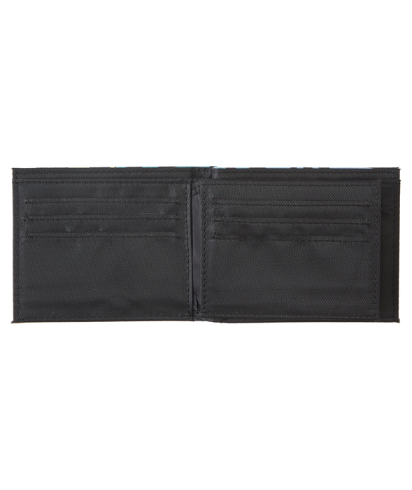 Quiksilver Freshness Wallet-Black/Pool Green