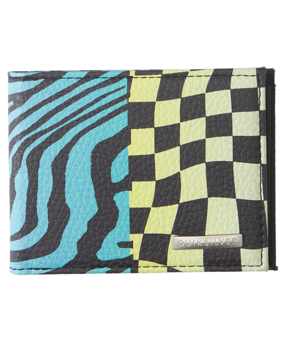 Quiksilver Freshness Wallet-Black/Pool Green