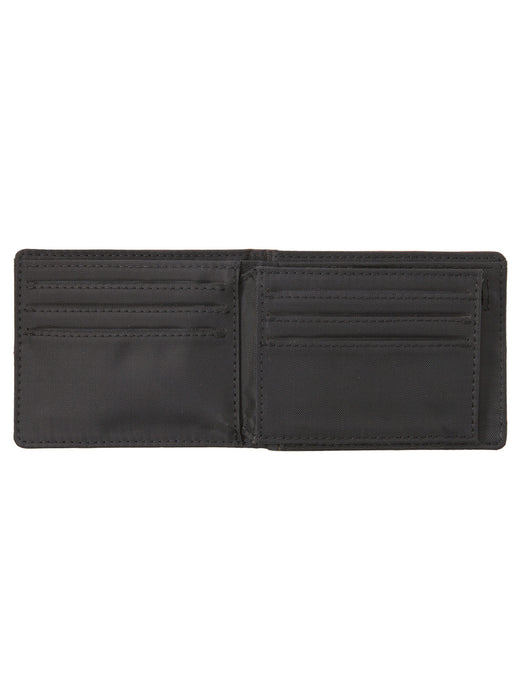 Quiksilver Stitchy 3 Wallet-Chocolate Brown