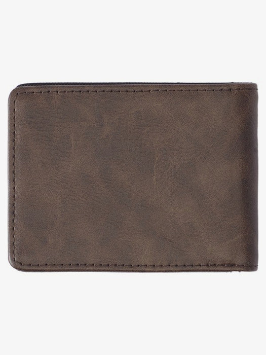 Quiksilver The Fresh Life Wallet-Turkish Coffee