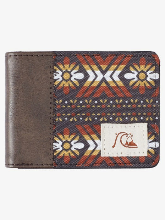 Quiksilver The Fresh Life Wallet-Turkish Coffee