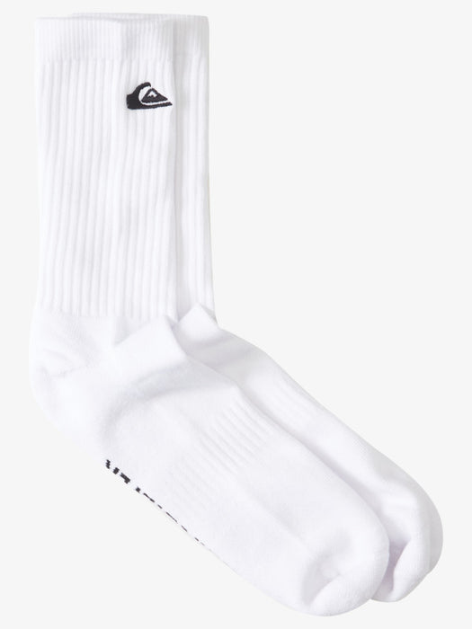 Quiksilver 2 Pack Crew Socks-Light Blue