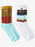 Quiksilver 2Pk Crew D Socks-White