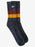 Quiksilver 2Pk Crew G Socks-Navy