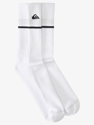 Quiksilver 2Pk Crew G Socks-White— Alternate View