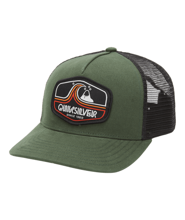 Quiksilver Tweaked Out Hat-Blue Spruce