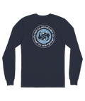 Quiksilver Circle Game L/S Tee-Navy Blazer