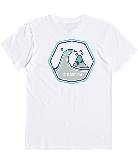 Quiksilver Gold Lines Tee-White