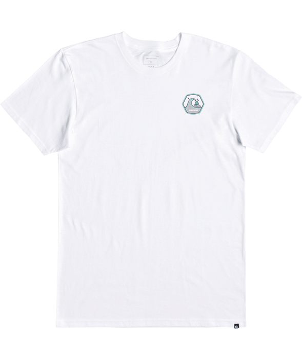 Quiksilver Gold Lines Tee-White