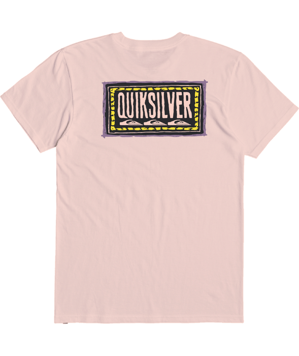 Quiksilver Radical Roots Tee-Veiled Pink