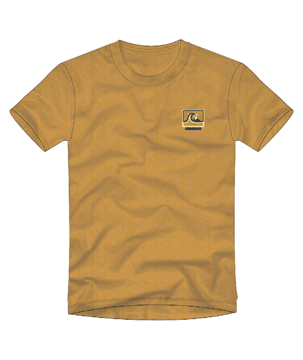 Quiksilver Keep On Tee-Golden Rod Heather