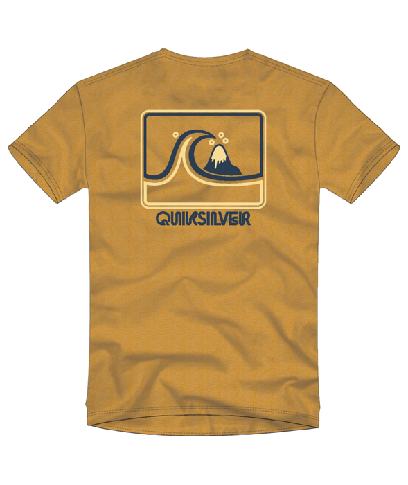 Quiksilver Keep On Tee-Golden Rod Heather