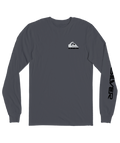 Quiksilver Omni Logo L/S Tee-Iron Gate