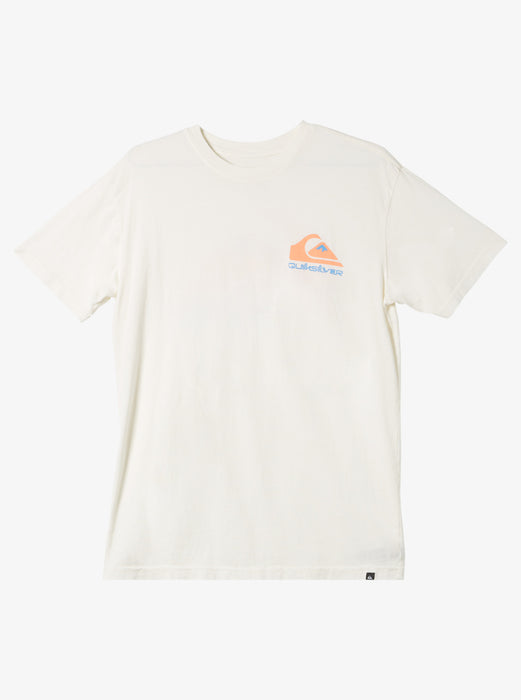 Quiksilver Omni Logo Tee-Antique White