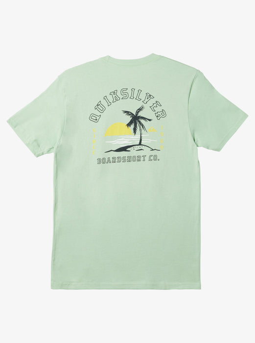 Quiksilver Alone At Last Tee-Sprucestone