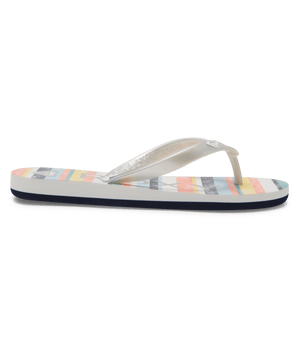 Roxy RG Tahiti VII Sandal-Stripe Citrus/Olympian Blue