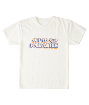 Roxy Off To Paradise Tee-Snow White