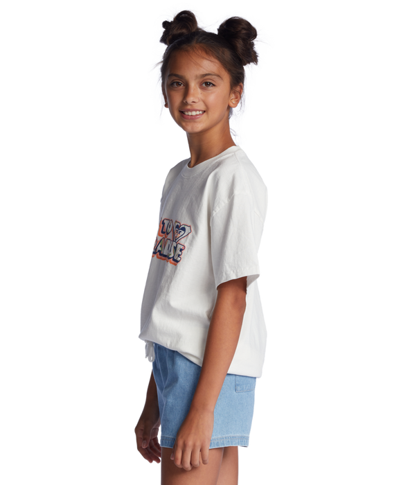 Roxy Off To Paradise Tee-Snow White