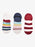 Roxy No Show H Socks-Ivory Heather