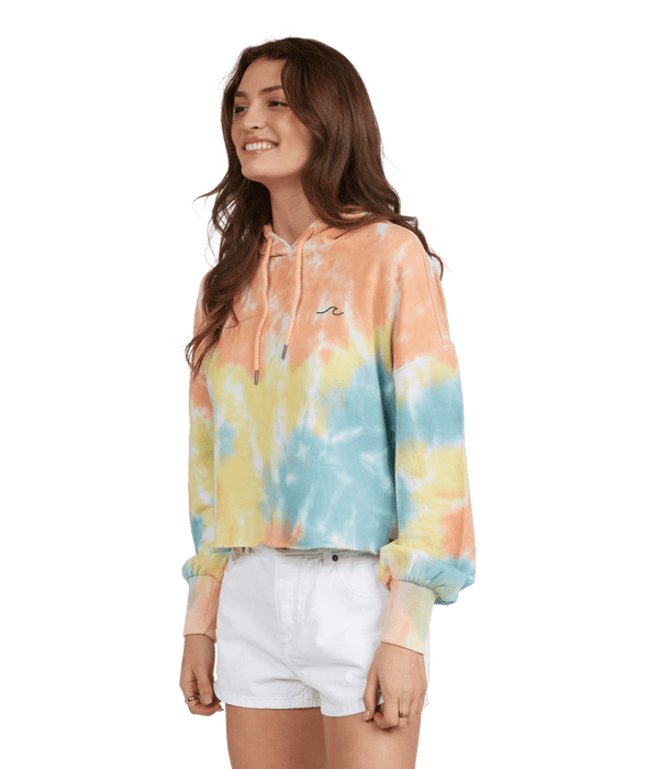 Roxy Aloha Island B Sweatshirt-Rainbow Cloud Wash
