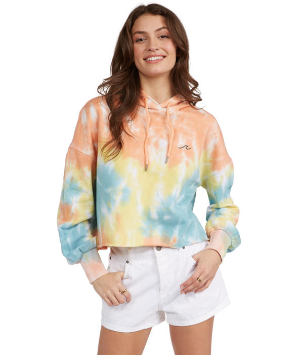 Roxy Aloha Island B Sweatshirt-Rainbow Cloud Wash