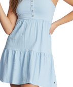 Roxy Beach Hangs Dress-Powder Blue