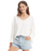 Roxy Board Walk Sweater-Snow White