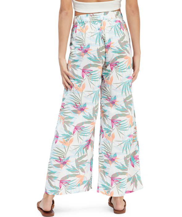 Roxy Midnight Avenue Pants-Bright White