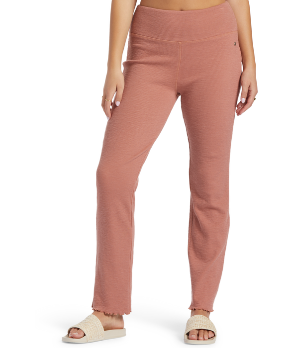Roxy Zuma Knit Pants-Cedar Wood